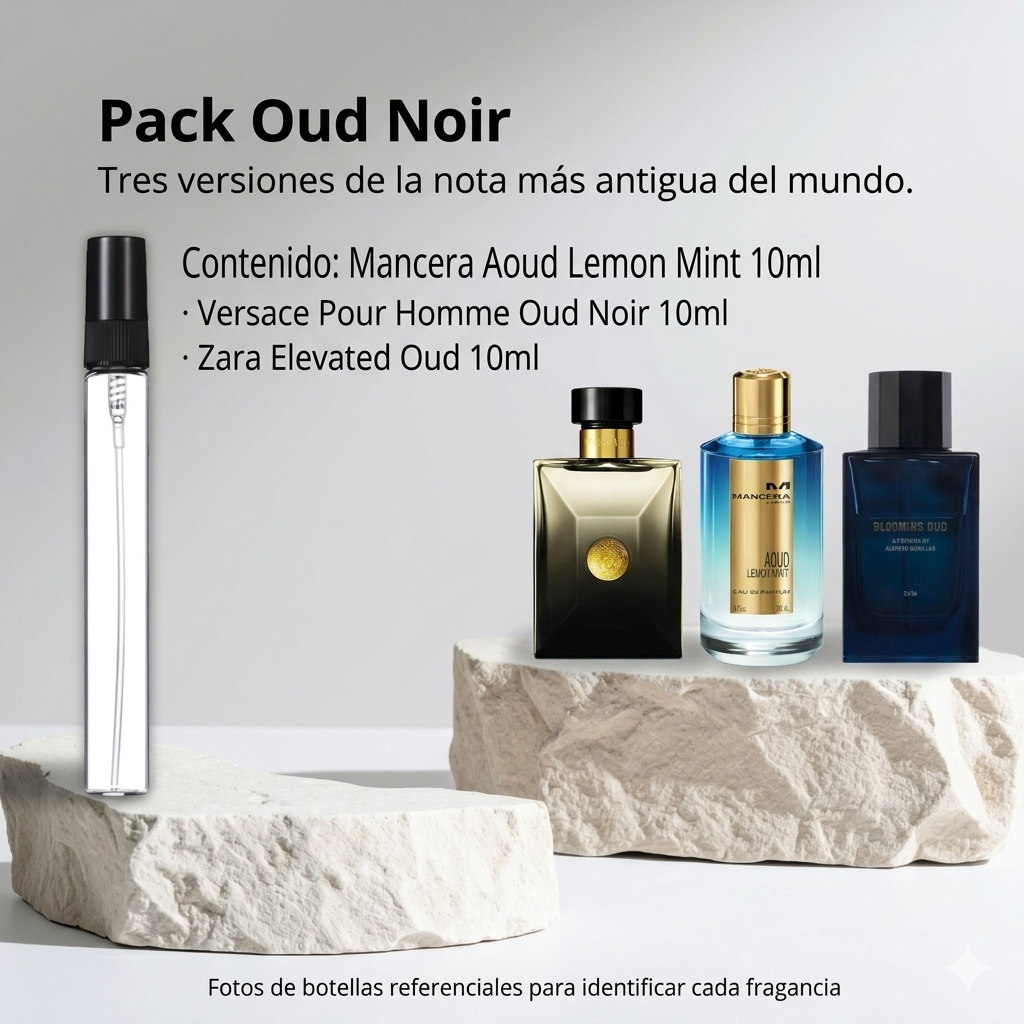 Pack Oud Noir — Tres versiones de la nota más antigua del mundo.