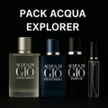 Acqua Explorer Set — La trilogía para el hombre que no quiere fallar