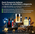 Pack "Presencia Italiana": El código de los que no necesitan hablar fuerte para ser escuchados