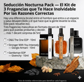 Seducción Nocturna Pack — El Kit de 3 Fragancias que Te Hace Olvidable Por las Razones Correctas